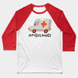 Ambulance Baseball T-Shirt